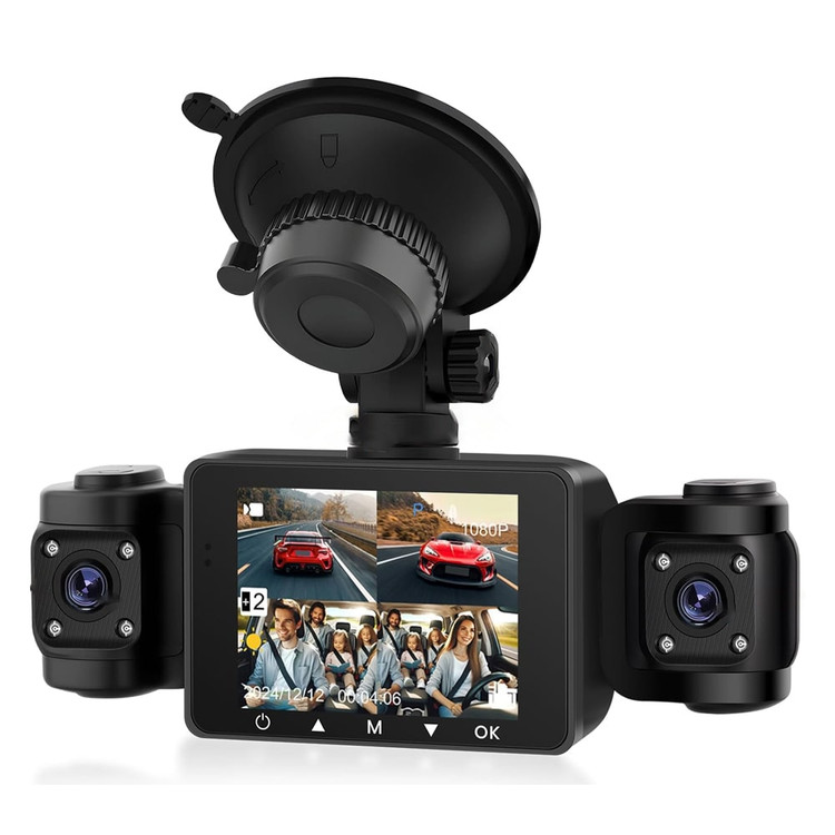 دوربین ثبت وقایع خودرو مدل KYNNT RM 4CH 360°